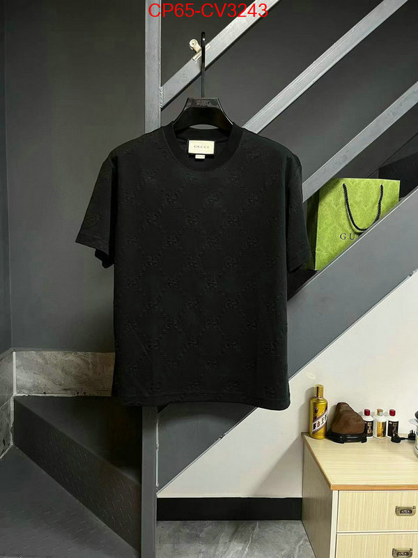 Clothing-Gucci replica wholesale ID: CV3243 $: 65USD