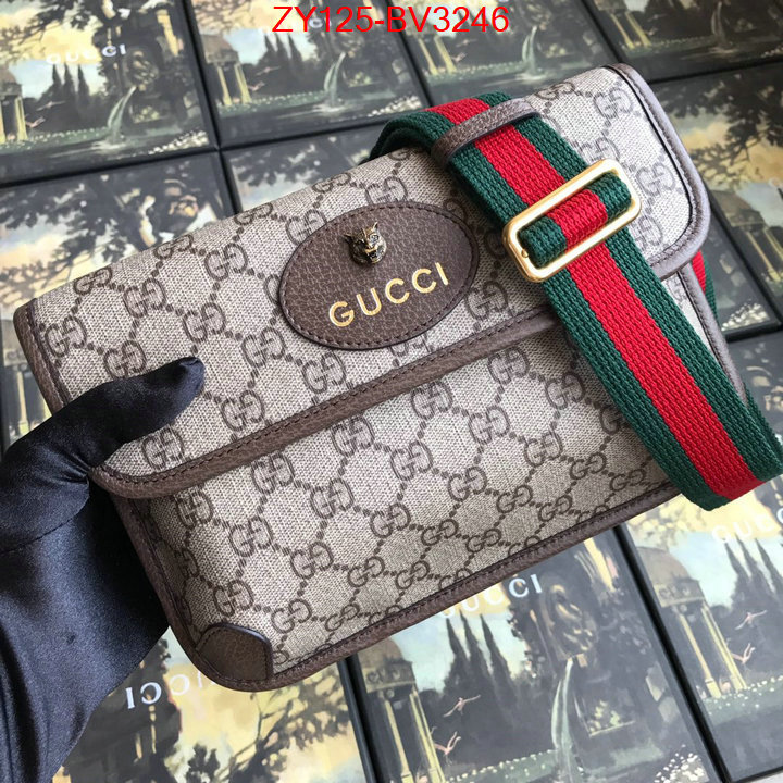 Gucci Bags(TOP)-Crossbody- shop designer ID: BV3246 $: 125USD,