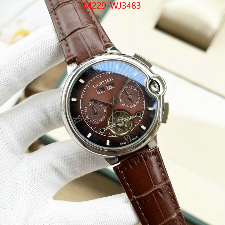 Watch(TOP)-Cartier customize best quality replica ID: WJ3483 $: 229USD