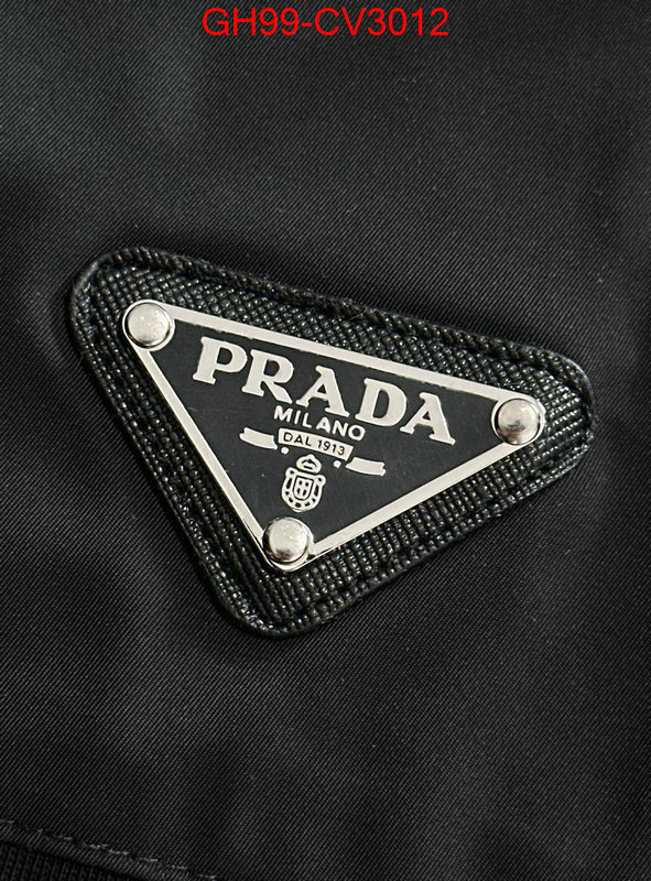 Clothing-Prada designer wholesale replica ID: CV3012 $: 99USD