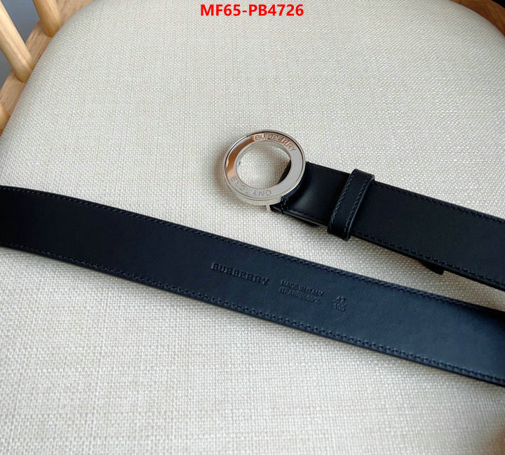 Belts-Burberry replicas ID: PB4726 $: 65USD
