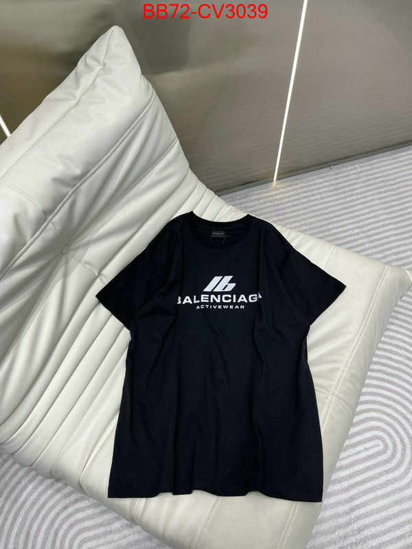 Clothing-Balenciaga new designer replica ID: CV3039 $: 72USD
