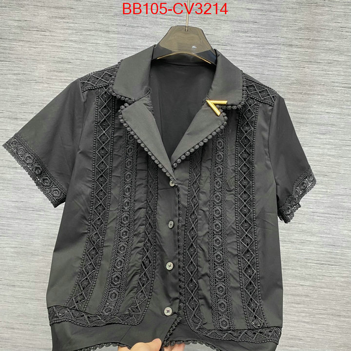 Clothing-Valentino top grade ID: CV3214 $: 105USD