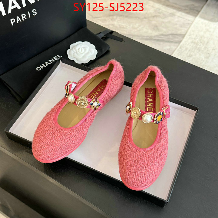 Women Shoes-Chanel where to buy replicas ID: SJ5223 $: 125USD