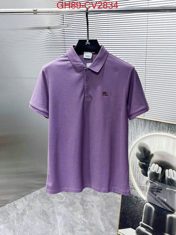 Clothing-Burberry designer replica ID: CV2834 $: 89USD