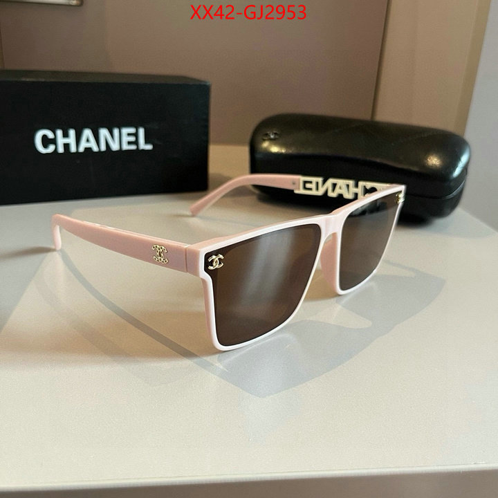 Glasses-Chanel where can you buy replica ID: GJ2953 $: 42USD