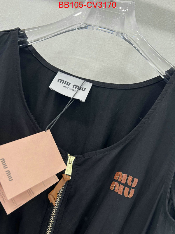 Clothing-MIU MIU where to buy ID: CV3170 $: 105USD