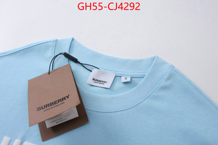 Clothing-Burberry 2024 aaaaa replica customize ID: CJ4292 $: 55USD