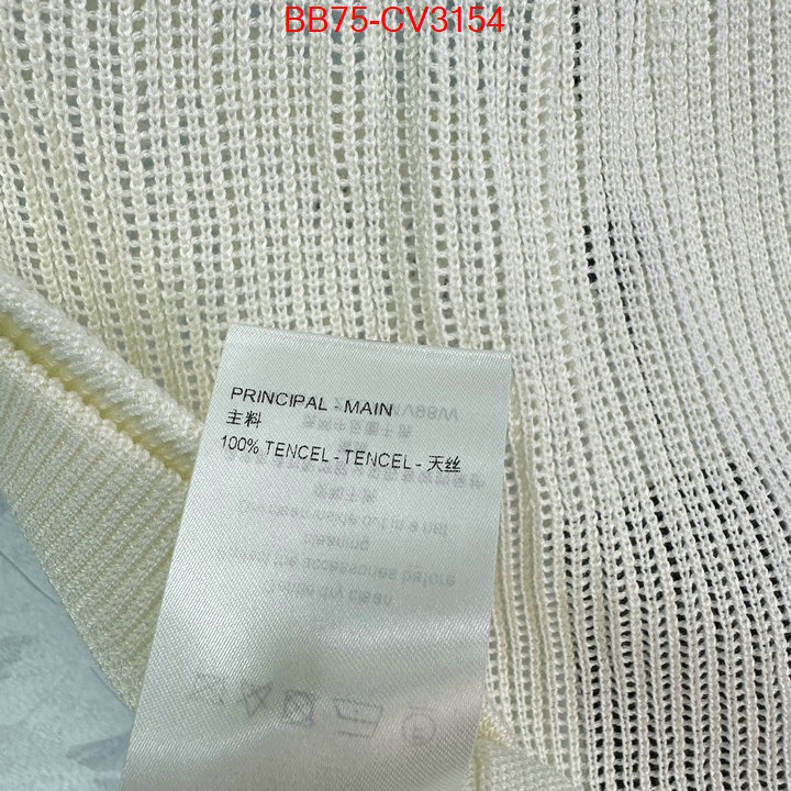 Clothing-LV best wholesale replica ID: CV3154 $: 75USD