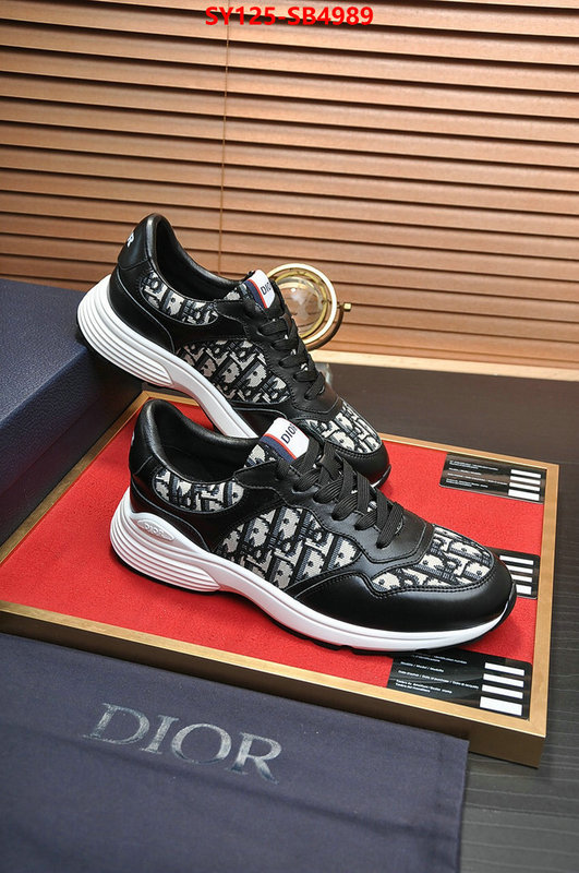 Men shoes-Dior designer ID: SB4989 $: 125USD