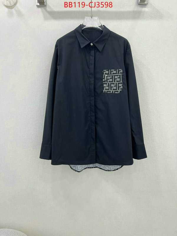 Clothing-Fendi only sell high-quality ID: CJ3598 $: 119USD