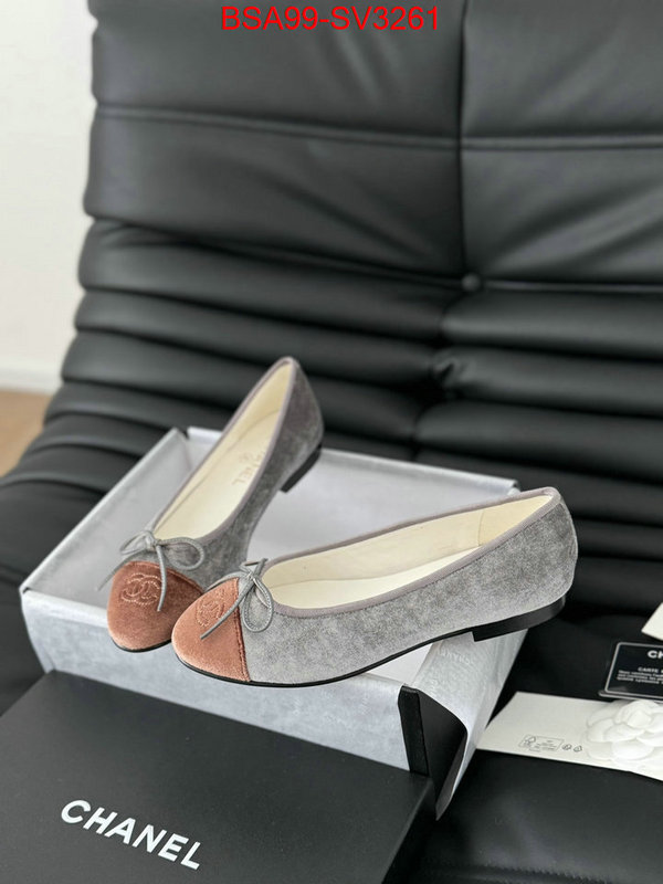 Women Shoes-Chanel copy aaaaa ID: SV3261 $: 99USD