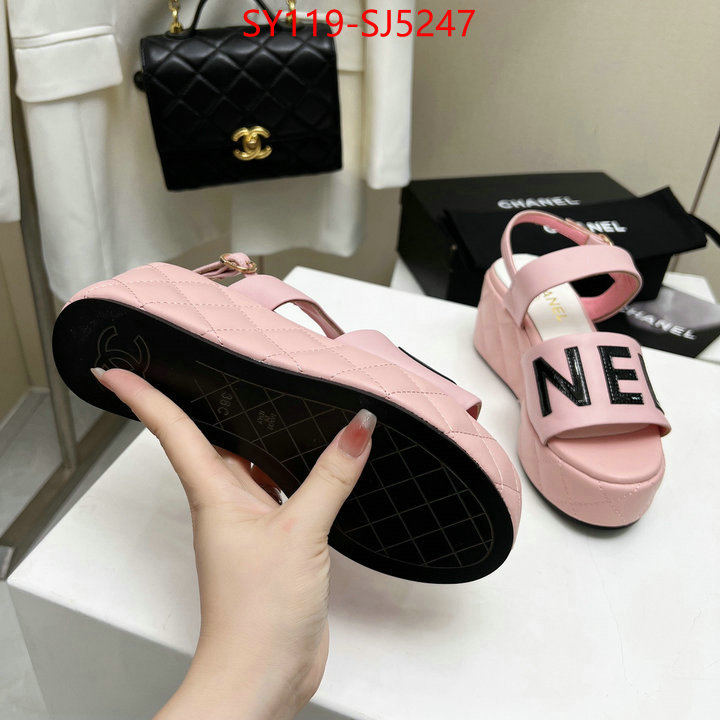 Women Shoes-Chanel what are the best replica ID: SJ5247 $: 119USD