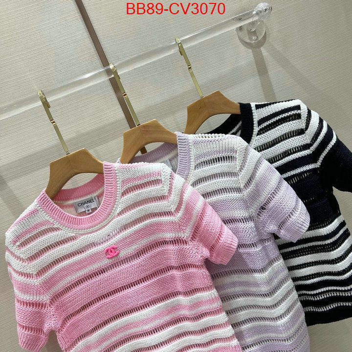 Clothing-Chanel buy high quality cheap hot replica ID: CV3070 $: 89USD