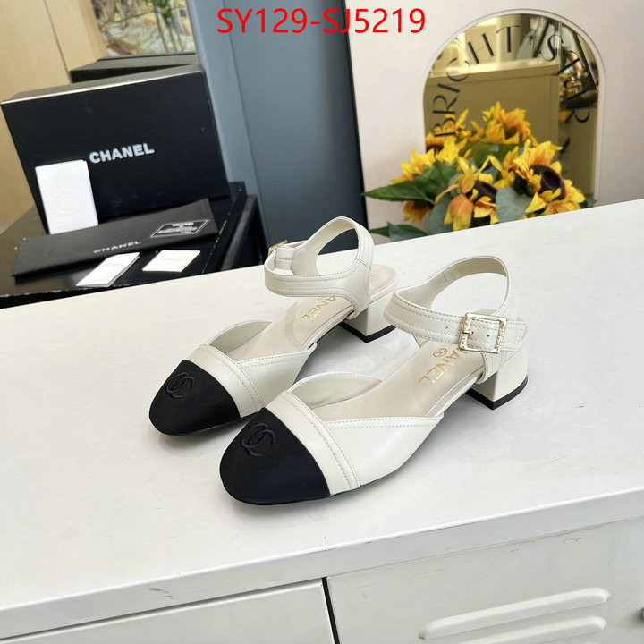 Women Shoes-Chanel what is a 1:1 replica ID: SJ5219 $: 129USD