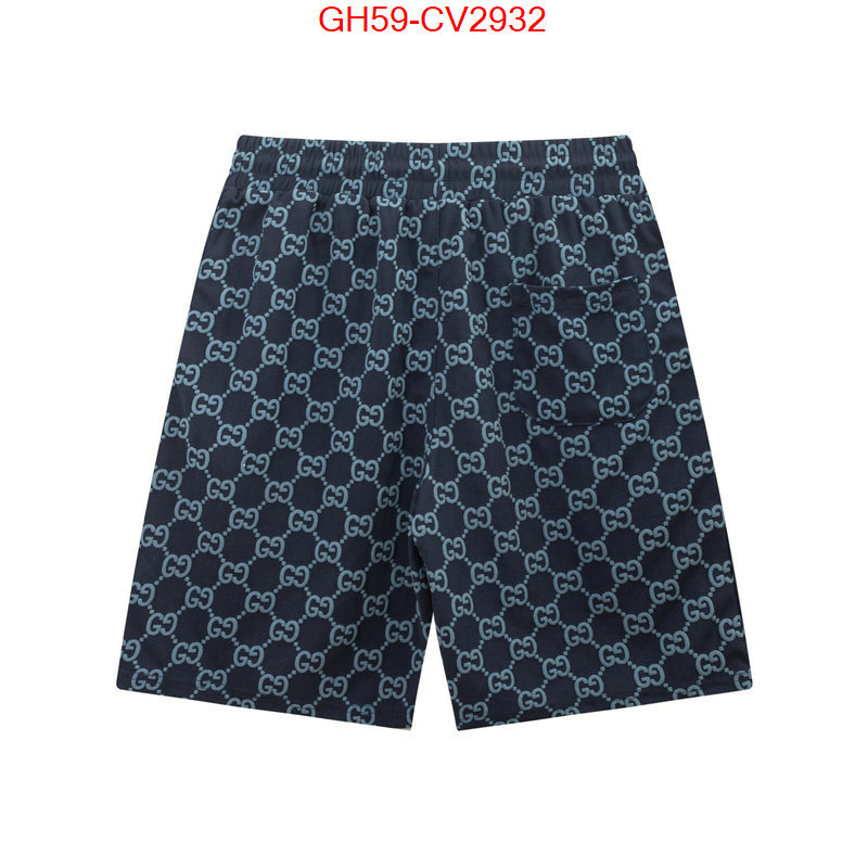 Clothing-Gucci wholesale replica shop ID: CV2932 $: 59USD