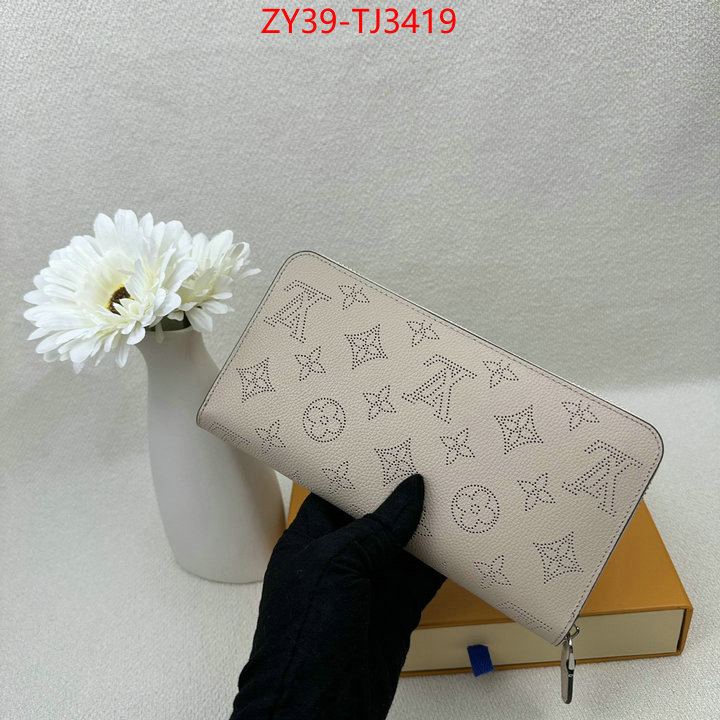 LV Bags(4A)-Wallet luxury fashion replica designers ID: TJ3419 $: 39USD,