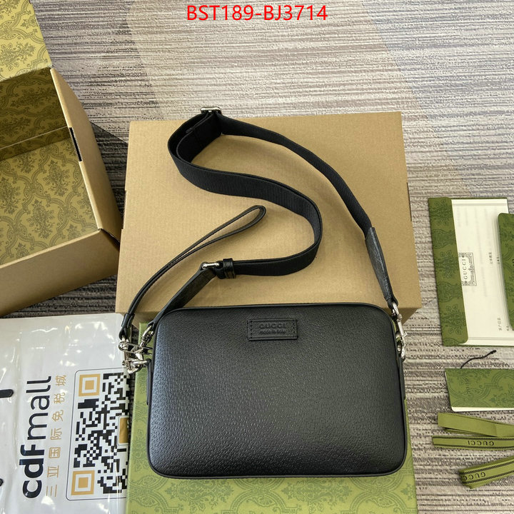 Gucci Bags(TOP)-Crossbody- perfect quality designer replica ID: BJ3714 $: 189USD,