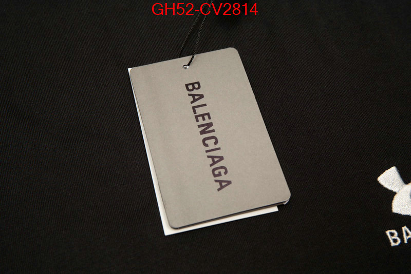 Clothing-Balenciaga wholesale ID: CV2814 $: 52USD