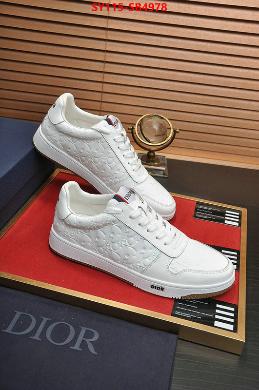 Men shoes-Dior is it illegal to buy dupe ID: SB4978 $: 115USD