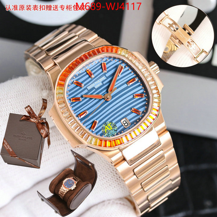 Watch(TOP)-Patek Philippe from china 2024 ID: WJ4117 $: 689USD