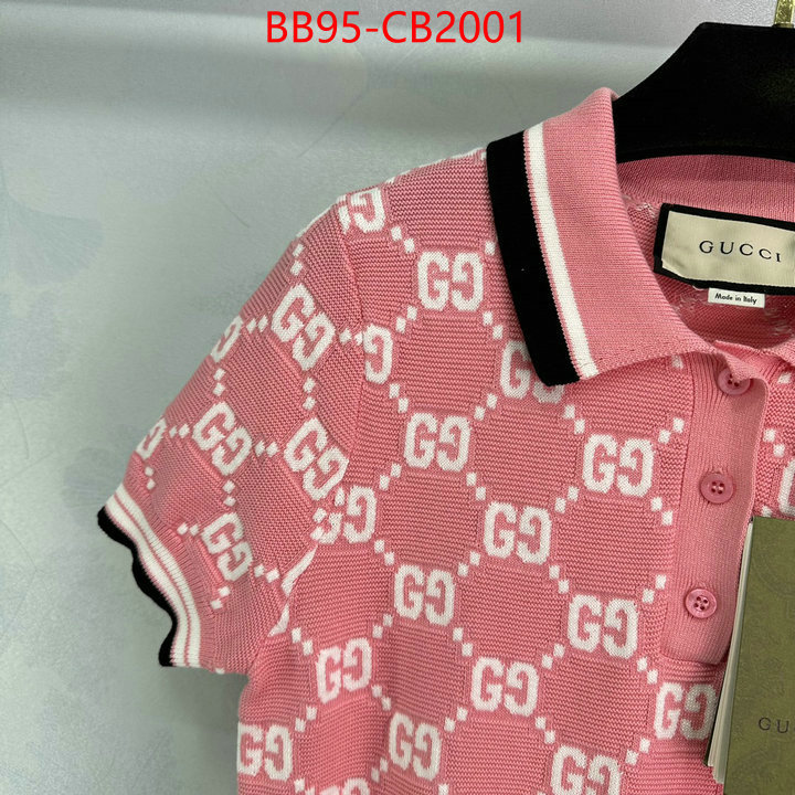 Clothing-Gucci buy top high quality replica ID: CB2001 $: 95USD