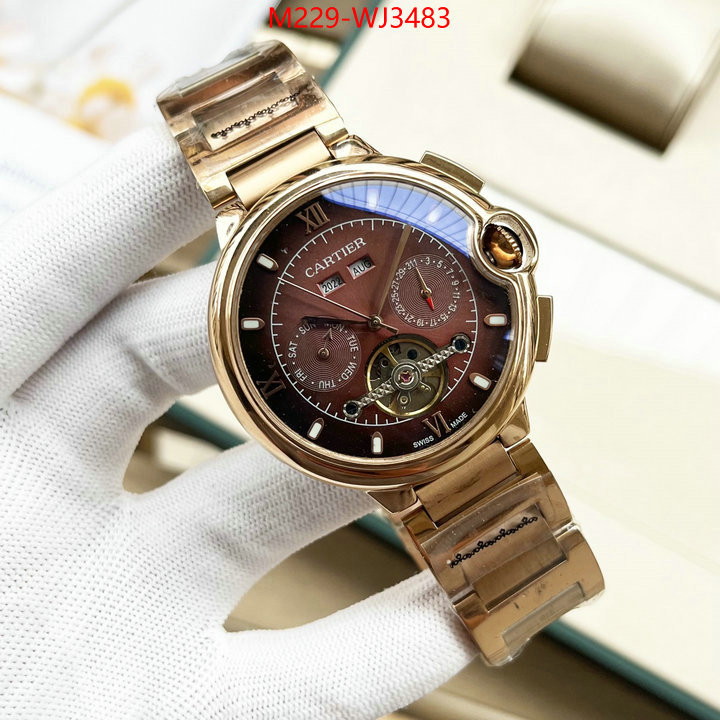 Watch(TOP)-Cartier customize best quality replica ID: WJ3483 $: 229USD