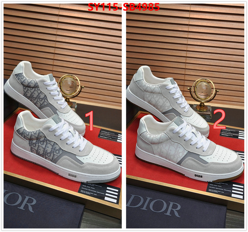 Men shoes-Dior best aaaaa ID: SB4985 $: 115USD