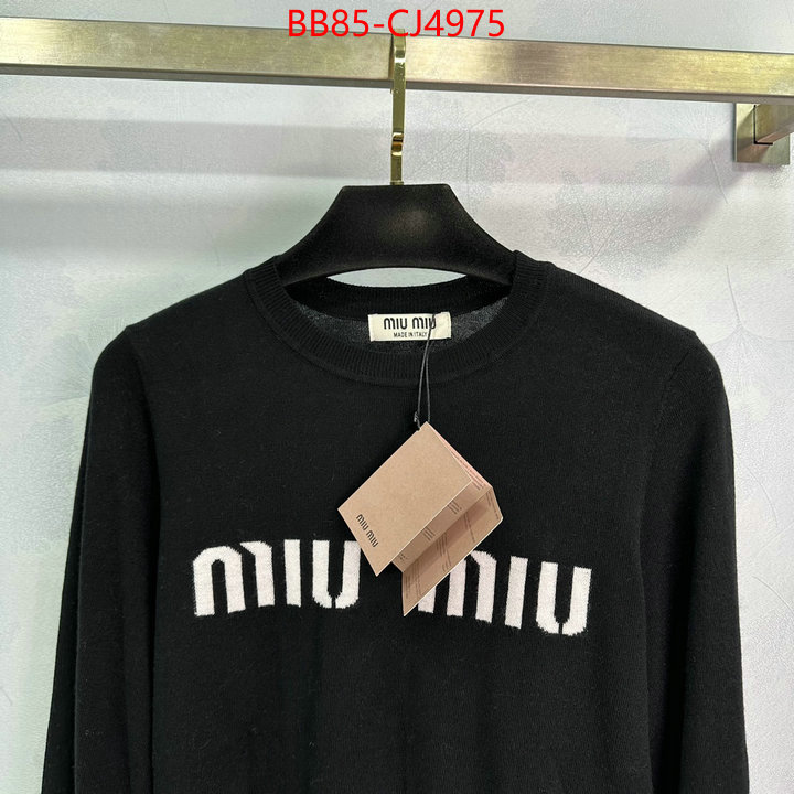 Clothing-MIU MIU buy best quality replica ID: CJ4975 $: 85USD