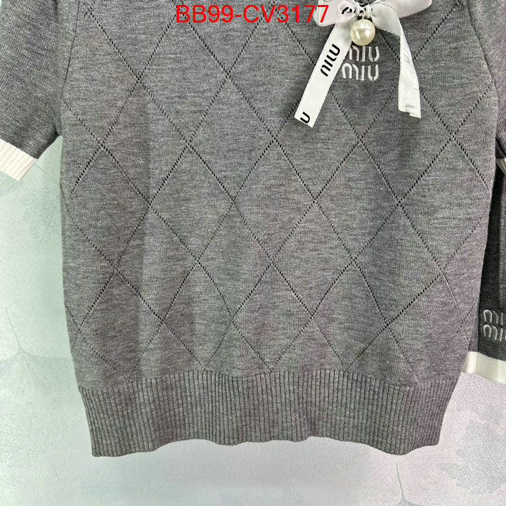 Clothing-MIU MIU where can i buy the best 1:1 original ID: CV3177 $: 99USD