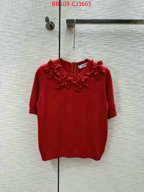 Clothing-Valentino wholesale replica shop ID: CJ3665 $: 109USD