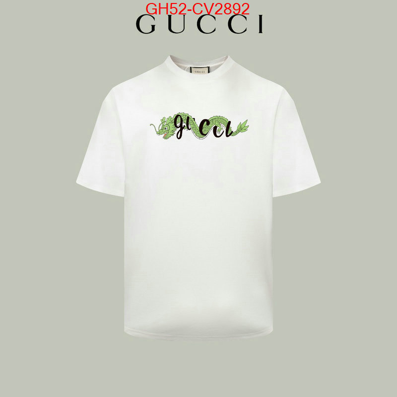 Clothing-Gucci aaaaa quality replica ID: CV2892 $: 52USD