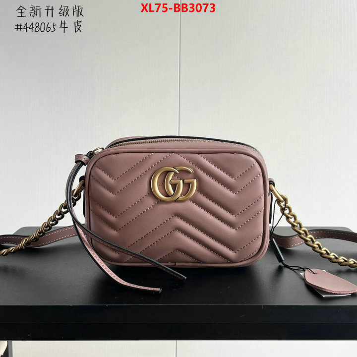 Gucci Bags(4A)-Marmont the best ID: BB3073 $: 75USD,