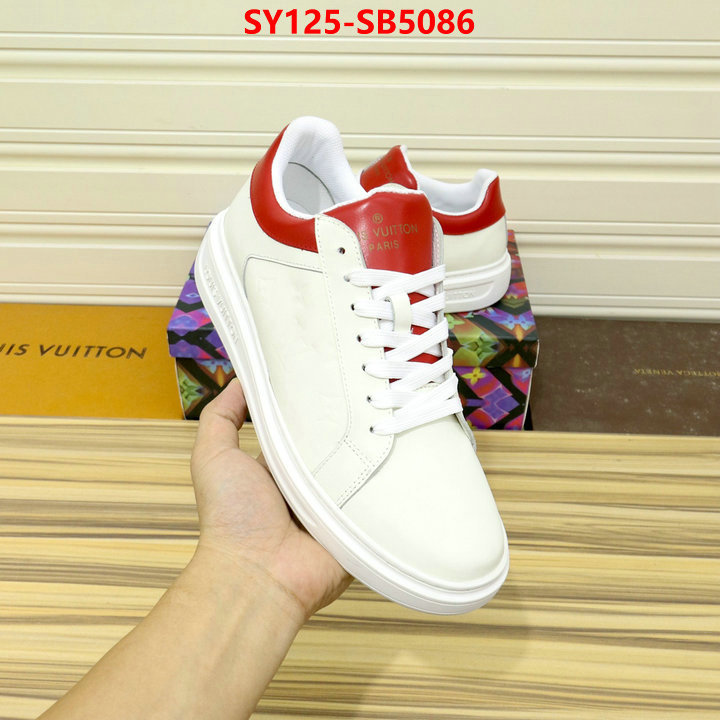 Men Shoes-LV customize best quality replica ID: SB5086 $: 125USD