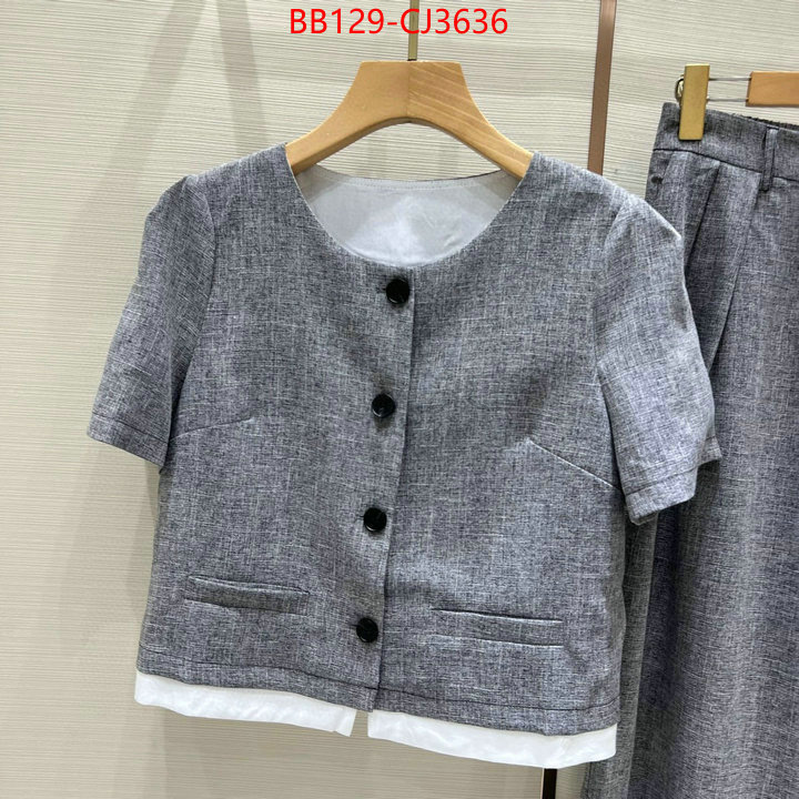 Clothing-MIU MIU fake cheap best online ID: CJ3636 $: 129USD