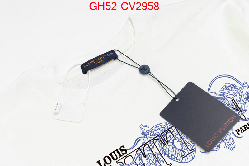 Clothing-LV shop designer replica ID: CV2958 $: 52USD