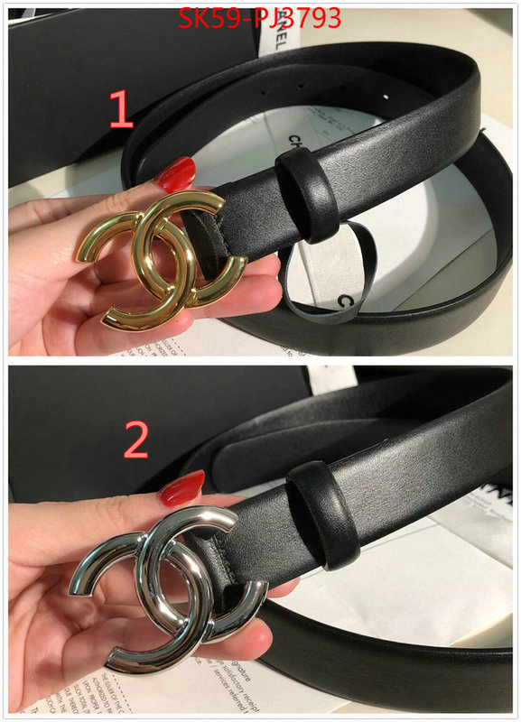 Belts-Chanel buy best high-quality ID: PJ3793 $: 59USD