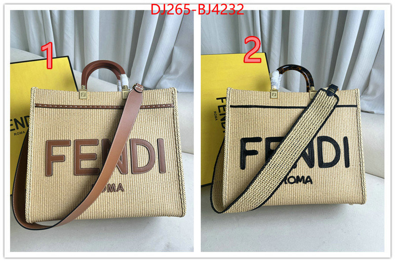 Fendi Bags(TOP)-Sunshine- fake aaaaa ID: BJ4232 $: 265USD,