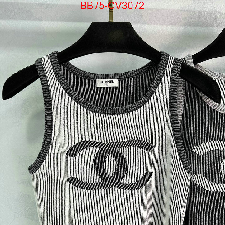 Clothing-Chanel replica ID: CV3072 $: 75USD