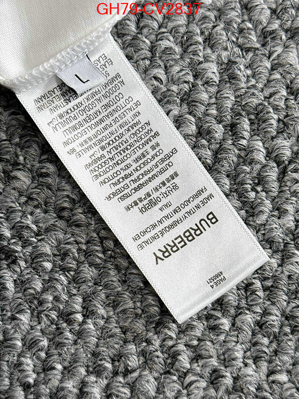 Clothing-Burberry customize the best replica ID: CV2837 $: 79USD