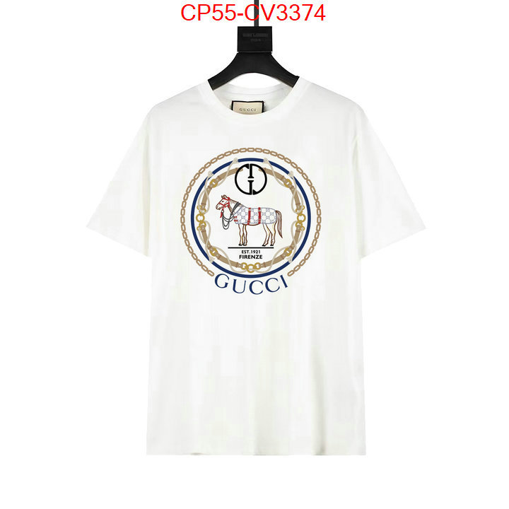 Clothing-Gucci practical and versatile replica designer ID: CV3374 $: 55USD