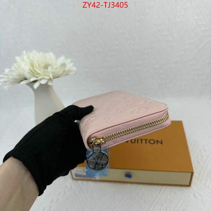 LV Bags(4A)-Wallet replicas buy special ID: TJ3405 $: 42USD,