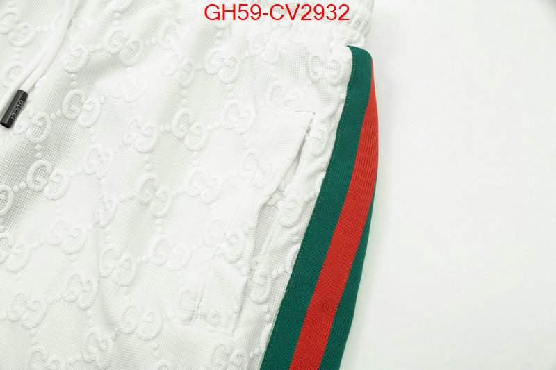 Clothing-Gucci wholesale replica shop ID: CV2932 $: 59USD