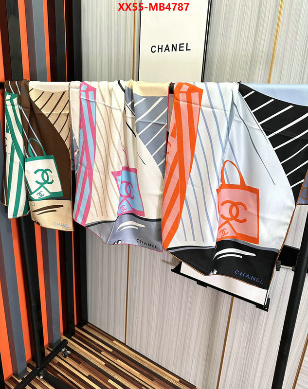 Scarf-Chanel quality replica ID: MB4787 $: 55USD