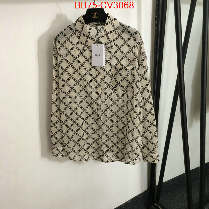 Clothing-Celine 2024 luxury replicas ID: CV3068 $: 75USD