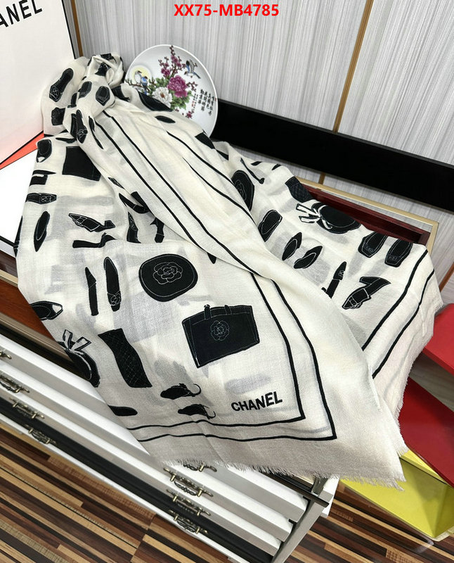 Scarf-Chanel hot sale ID: MB4785 $: 75USD