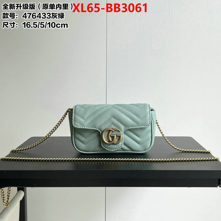 Gucci Bags(4A)-Marmont best replica ID: BB3061 $: 65USD,