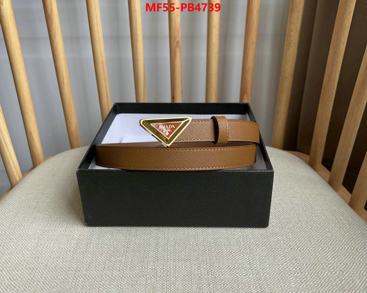 Belts-Prada 1:1 replica ID: PB4739 $: 55USD