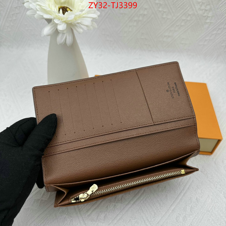 LV Bags(4A)-Wallet what's the best to buy replica ID: TJ3399 $: 32USD,