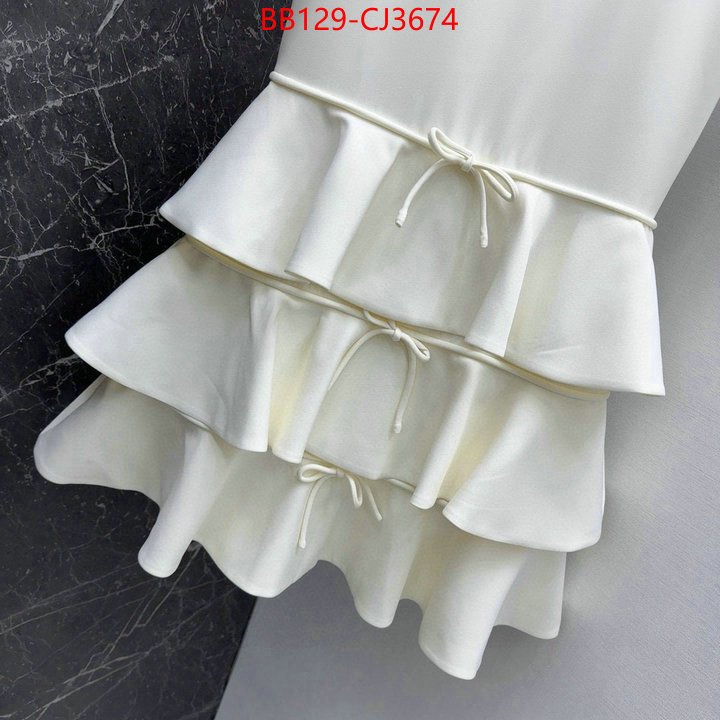 Clothing-Valentino top designer replica ID: CJ3674 $: 129USD